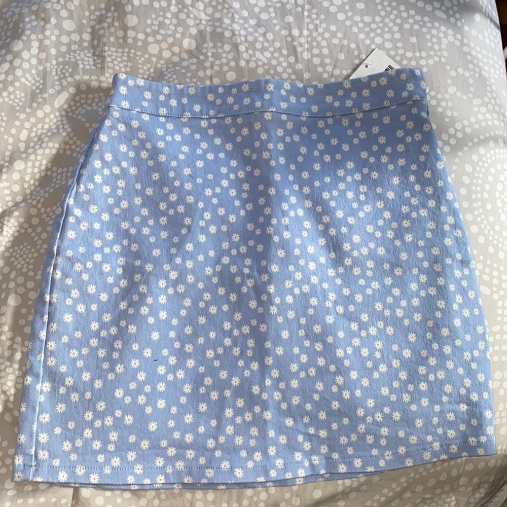 F21 NWT blue mini skirt